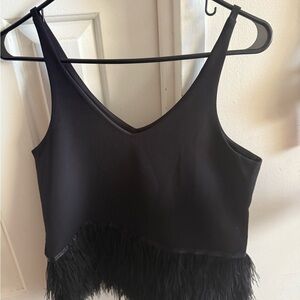 Romeo & Juliet Couture Black Sleeveless Top